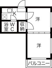 レジデンスカープ厚木の間取り画像