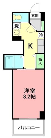 アバンサール湘南の間取り画像