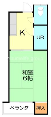みよし荘の間取り画像