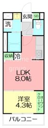 Y.Plaisirの間取り画像