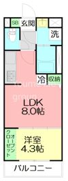 Y.Plaisirの間取り画像