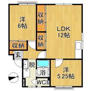 C’est La Vie NAGASHIMAの間取り画像