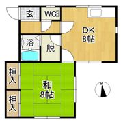 コーポ昴の間取り画像