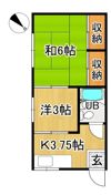 メゾンまえだの間取り画像