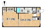 シャトーハイム篠田の間取り画像