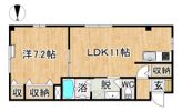 シャトーハイム篠田の間取り画像