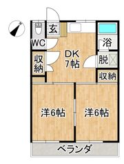 アーバンホームズ第2浜田の間取り画像