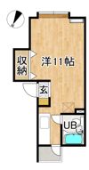 アーバンホームズ第2勝田の間取り画像