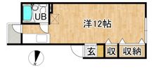 アーバンホームズ第1勝田の間取り画像