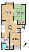アーバンホームズ第1原別の間取り画像