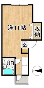 アーバンホームズ第1橋本の間取り画像