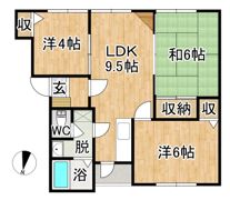 アーバンホームズ第6奥野の間取り画像