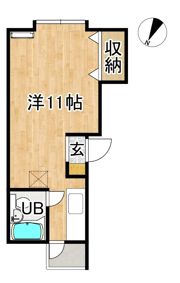 アーバンホームズ第2勝田の間取り画像