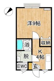 アーバンホームズ第1虹ケ丘の間取り画像