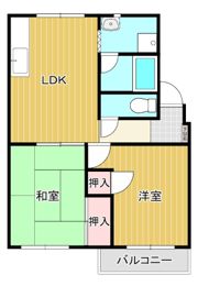 サンヴェルジュIIIの間取り画像