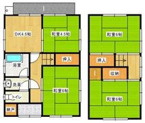 山田様上陰貸家192-3の間取り画像