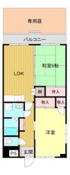 ロイヤルフラッツの間取り画像