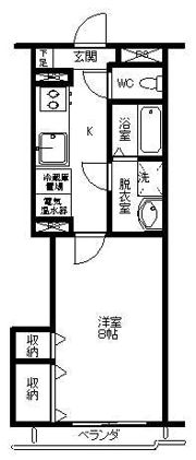 ベルフォルテの間取り画像