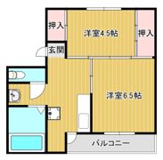 ヴィラナリー豊岡2号棟の間取り画像