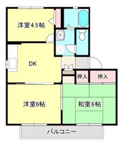 ルピナスCの間取り画像