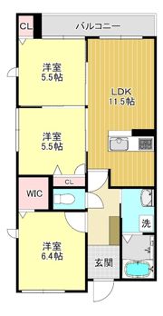 West Village IIの間取り画像