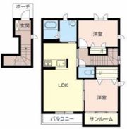 プレージュ岡本の間取り画像