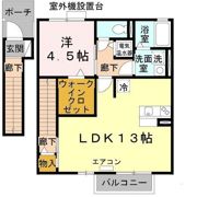 メゾンシャントゥールの間取り画像
