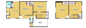 加広町6－10貸家の間取り画像