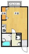 セレニティ福田の間取り画像