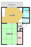 ハイツフォルテ Aの間取り画像