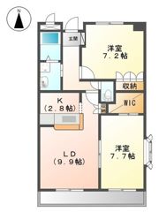 West Hillの間取り画像