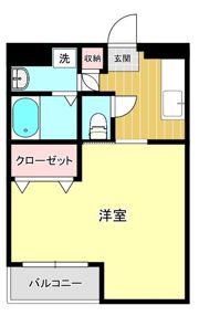 ルミエール豊岡IIの間取り画像