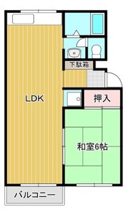 サンヴェルジュIの間取り画像