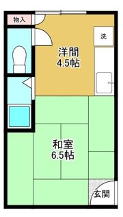 大開通りアパートの間取り画像