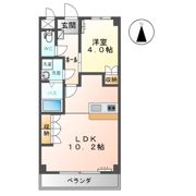 コンフィード原島の間取り画像
