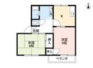 ハトヤグリーンハイツAの間取り画像
