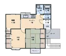 ヴィラ小峠の間取り画像