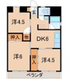 ハイジー松山の間取り画像