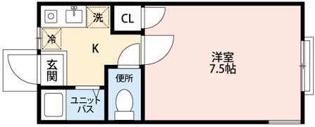 ポム・ヴィレの間取り画像
