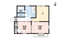 フレグランス上原の間取り画像