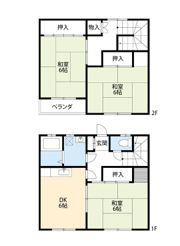 メゾンホワイトの間取り画像