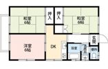 青葉ハイツの間取り画像