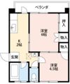 堀川マンションAの間取り画像