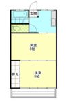 腰浜マンションの間取り画像