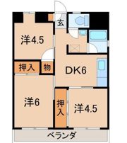 ハイジー松山の間取り画像