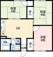 ベルハイツの間取り画像