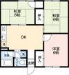 ベルハイツの間取り画像