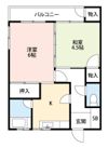 泉ニューコーポの間取り画像