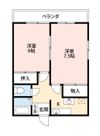 第2エスエスハイツの間取り画像