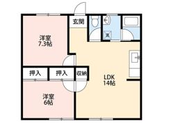 ベルハイツの間取り画像